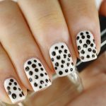 dotted nail art